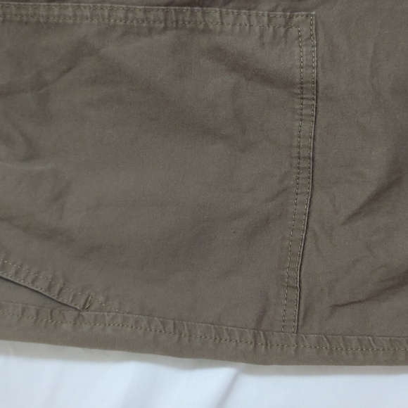 Madewell Twill Drawstring Jogger Pants, Color Distant Surplus Size XXS - Picture 6 of 16